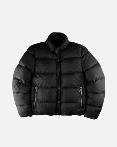 Pre-owned Chrome Hearts Black Monogram Puffer Down Jacket