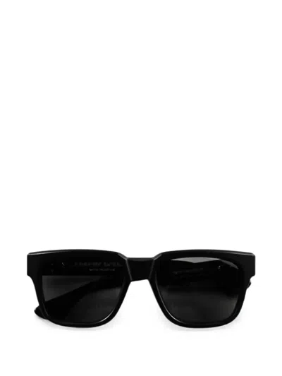 Chrome Hearts Box Officer Full-frame Sunglasses In Orange