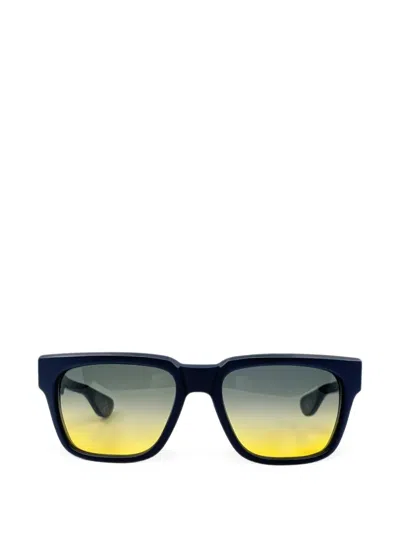 Chrome Hearts Box Officer Square-frame Sunglasses In Black