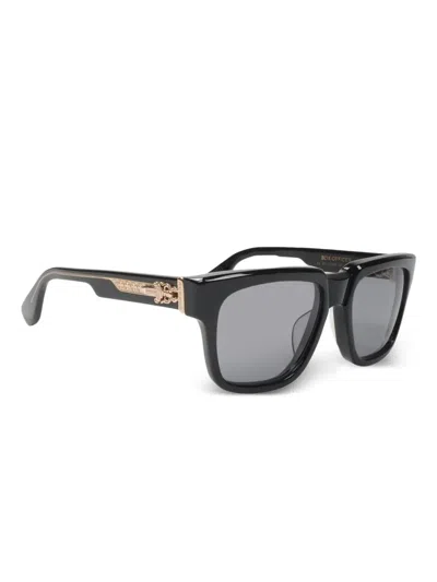 Chrome Hearts Box-officer Sunglasses In Black