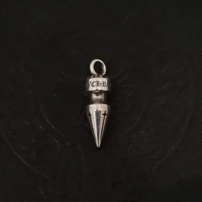 Chrome Hearts Bullet Pendant In Metallic