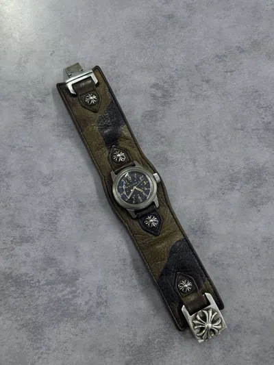 Pre-owned Chrome Hearts Bulova Watch In Green