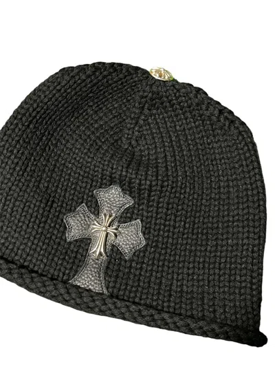 帽子 CHROME HEARTS cross embroidery beanie Chrome Hearts Bella