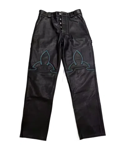 Chrome Hearts Casual Pants With Belt Loops In Black