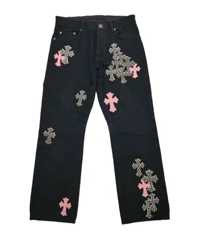 Chrome Hearts Casual Pants With Belt Loops In Black