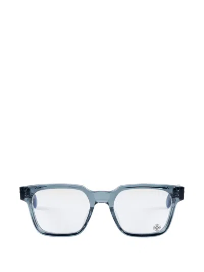 Chrome Hearts Celibussy Square-frame Glasses In Red