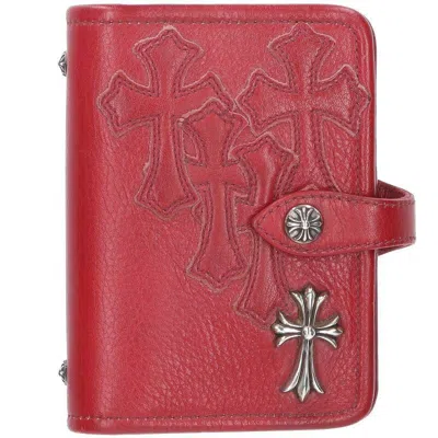 Pre-owned Chrome Hearts Cemetery Agenda Cover In Red