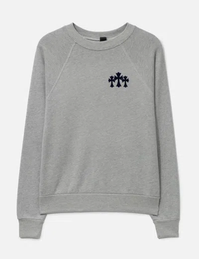 Chrome Hearts Cemetery Cross Crewneck Sweatshirt