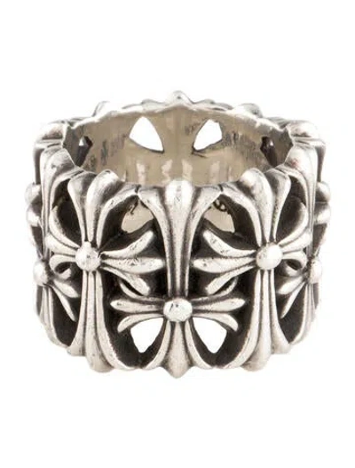 Pre-owned Chrome Hearts Cemetery Cross Ring In Multi