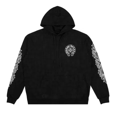 Pre-owned Chrome Hearts Cemetry Cross Hoodie 'black' | Men's Size Xl