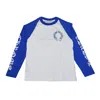 Chrome Hearts Ch Baseball L/s T-shirt Blue/white
