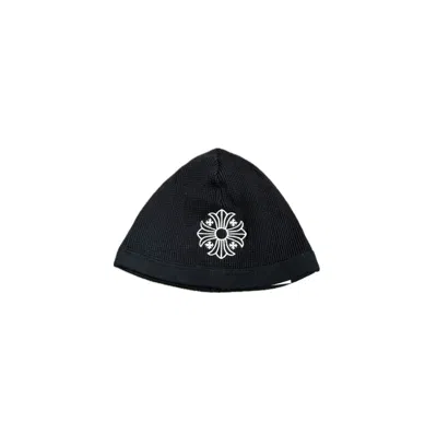 Pre-owned Chrome Hearts Ch Cross Beanie In Black