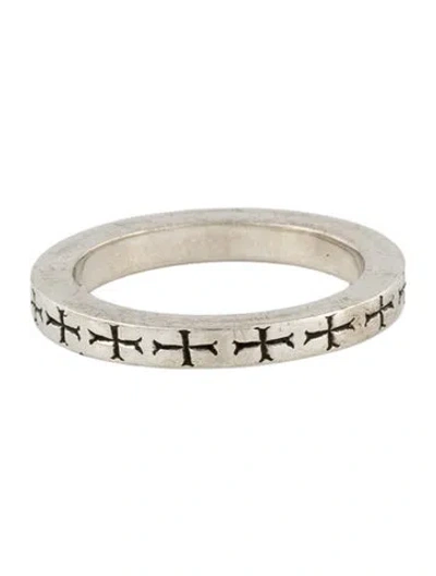 Pre-owned Chrome Hearts Ch Explicit Spacer Band In Multicolor