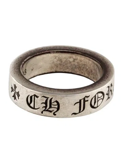 Pre-owned Chrome Hearts Ch Forever Band In Multi