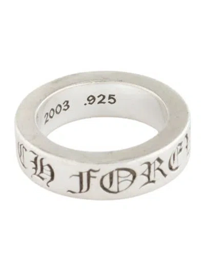 Pre-owned Chrome Hearts Ch Forever Spacer Ring In Multi