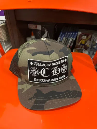 Pre-owned Chrome Hearts Ch Hollywood Trucker Camo