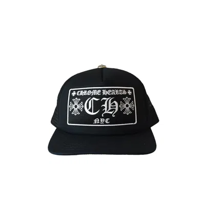 Chrome Hearts Ch Hollywood Trucker Hat Black