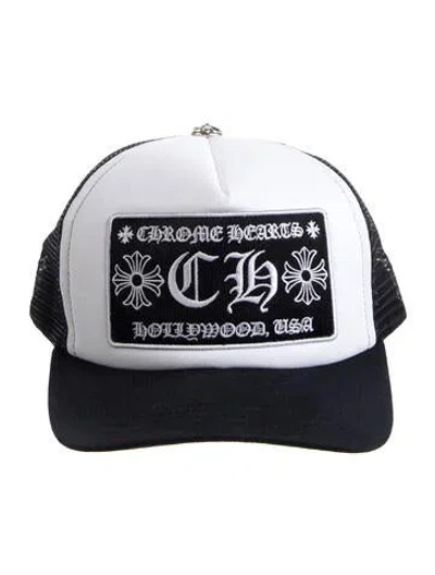 Pre-owned Chrome Hearts Ch Logo Trucker Hat In Multi