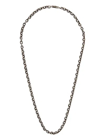 Chrome Hearts Chain Necklace In Gray