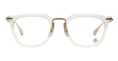 CHROME HEARTS CLOACO - CRYSTAL / GOLD PLATED RX GLASSES