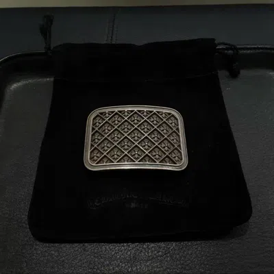 Chrome Hearts Cross Belt Buckle In Black