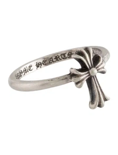 Pre-owned Chrome Hearts Cross Bubblegum Ring In Multicolor