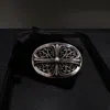 Chrome Hearts Cross-carved Belt Buckle In Black
