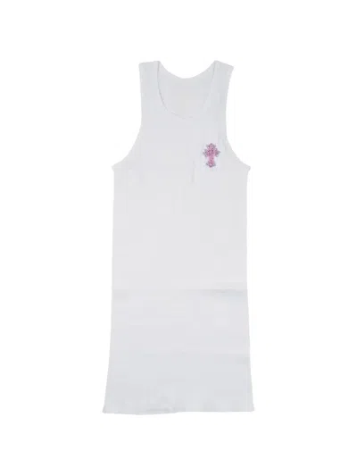 Chrome Hearts Cross-detail Tank Top In White