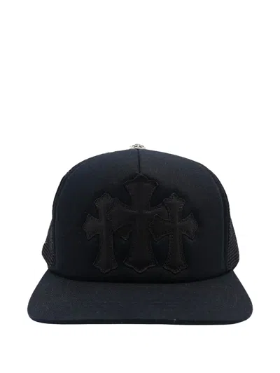 Chrome Hearts Cross-patch Baseball Hat In Blue