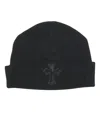 Chrome Hearts Cross-patch Beanie In Black
