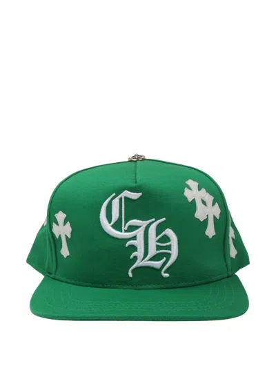 Chrome Hearts Cross-patch Cap In Green