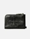 Chrome Hearts Cross Patch Zip Wallet