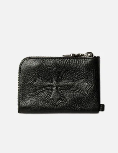 Chrome Hearts Cross Patch Zip Wallet