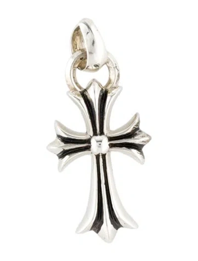 Pre-owned Chrome Hearts Cross Pendant, 2.25" In Multi