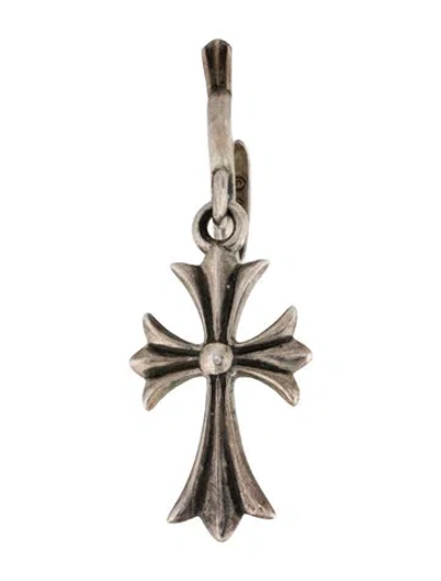 Pre-owned Chrome Hearts Cross Single Drop Earring In Multicolor