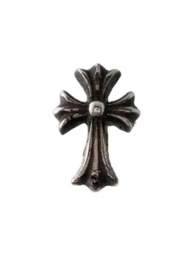 Pre-owned Chrome Hearts Cross Single Stud Earring In Multi