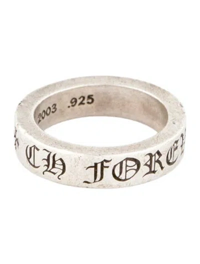 Pre-owned Chrome Hearts Cross Spacer Band In Multi