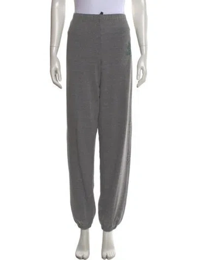 Pre-owned Chrome Hearts Cross Sweatpants Skinny Leg Pants In Gray