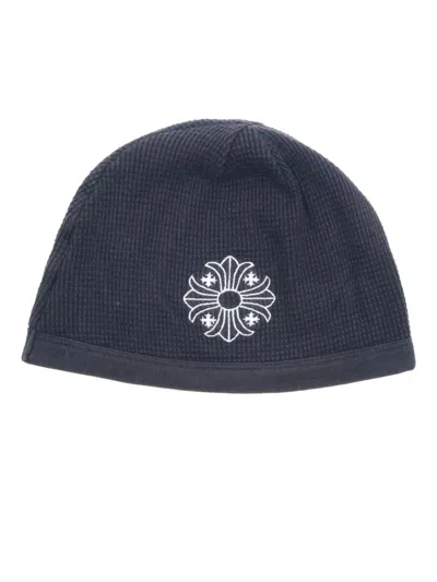 Chrome Hearts Cross Thermal Beanie In Blue
