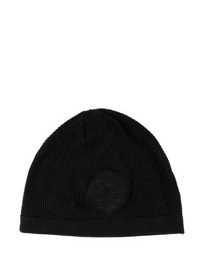 Chrome Hearts Cross-detail Beanie Hat In Black