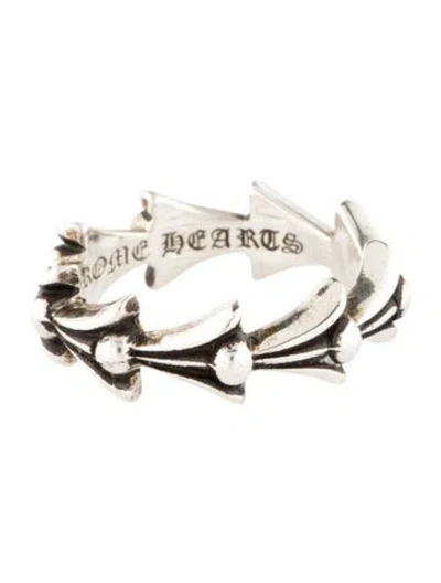 Pre-owned Chrome Hearts Crosstail Ring In Multi