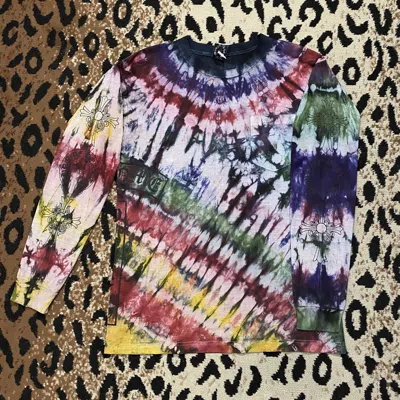 Pre-owned Chrome Hearts Custom Tie Dye Longsleeve In Multi
