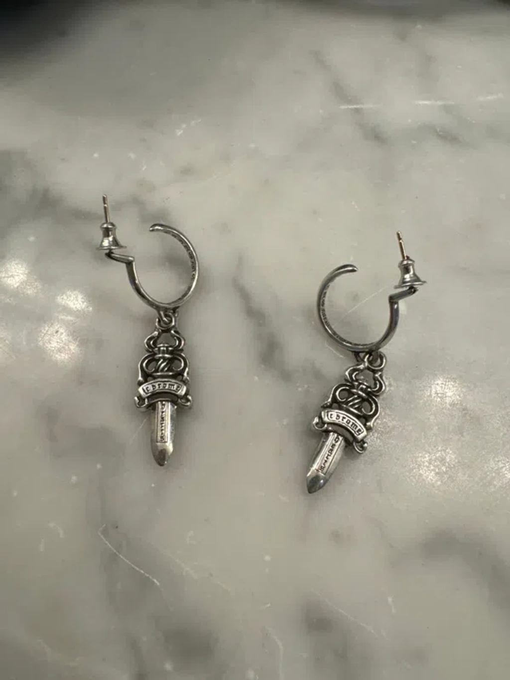 正規品 CHROME HEARTS DAGGER NOSE EARRING 正規品 CHROME HEARTS DAGGER NOSE EARRING