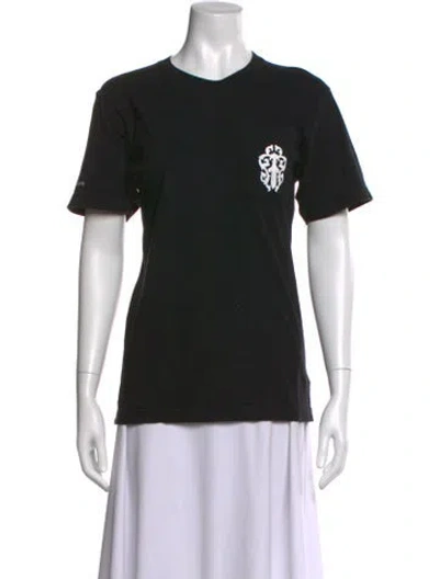 Pre-owned Chrome Hearts Dagger Graphic Print T-shirt In Black