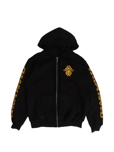Chrome Hearts Kapuzenjacke Mit Dolch-logo In Black