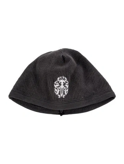 Pre-owned Chrome Hearts Dagger Skull Cap Beanie In Gray