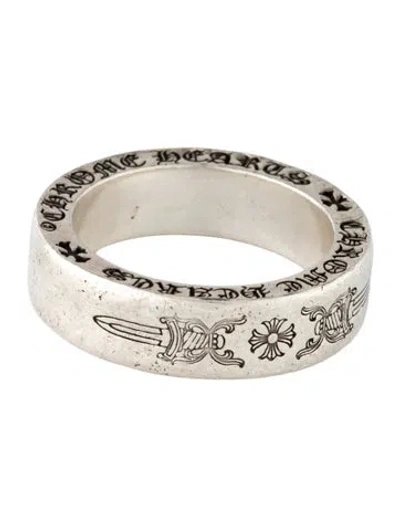 Pre-owned Chrome Hearts Dagger Spacer Ring In Multicolor