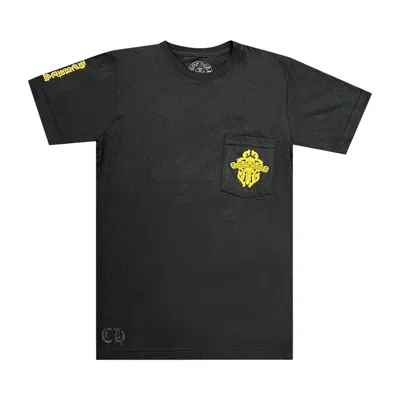 Pre-owned Chrome Hearts Dagger T-shirt 'black/yellow' | Men's Size S