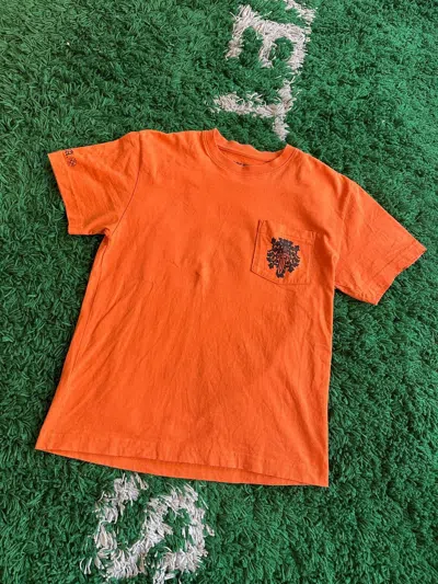 Pre-owned Chrome Hearts Dagger Tee - Orange