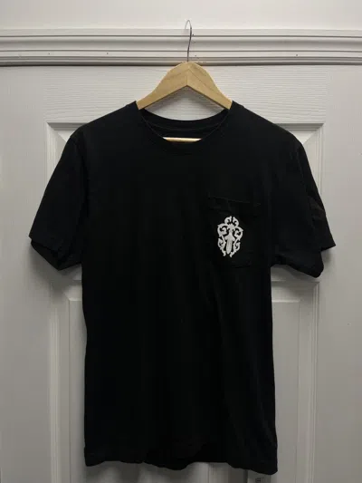 Pre-owned Chrome Hearts Dagger Tee In Black